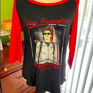 Netflix shirt, so comfy and soft!! Steve Harrington’s babysitter service!